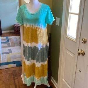 7 Agosto Cotton Dress L